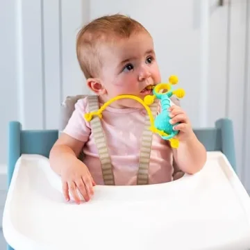 Mobi Gumlii Rattle & Teether Toy for Babies 0-6 Months