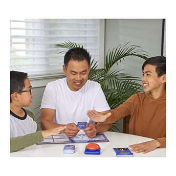 Spin Master Family Feud Big Buzzer Game, Amazon Exclusive “Buzz in” with The Electronic Buzzer Board Game for Hilarious Family Fun, Ages 8 and up
