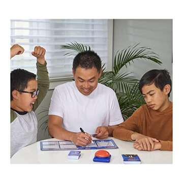 Spin Master Family Feud Big Buzzer Game, Amazon Exclusive “Buzz in” with The Electronic Buzzer Board Game for Hilarious Family Fun, Ages 8 and up