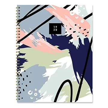 Abstract Art Painting Large Daily Weekly Monthly 2020 Planner: July 2019 - June 2020 (Academic Schoo...