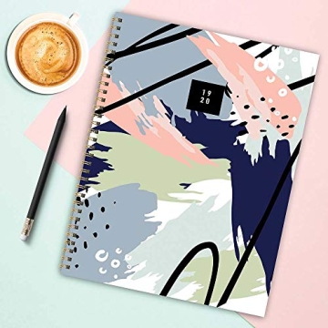 Abstract Art Painting Daily Weekly Monthly 2020 Planner