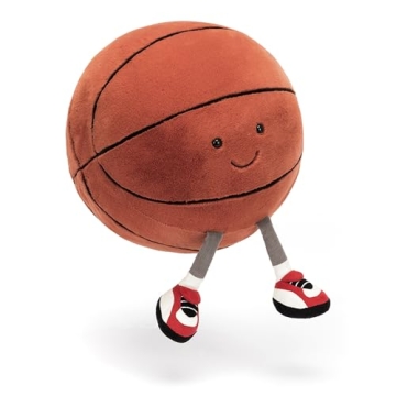 Jellycat Amuseables Basketball Plush Toy for Sports Fans