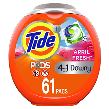 Tide PODS Plus Downy 4 in 1 HE Turbo Detergent Soap Pods