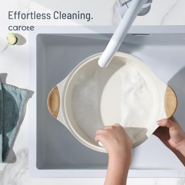 CAROTE Ceramic Non-Stick Cookware Set 7-Piece