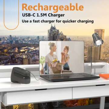 Pionix Fabric Shaver for Lint Removal - Rechargeable & Portable