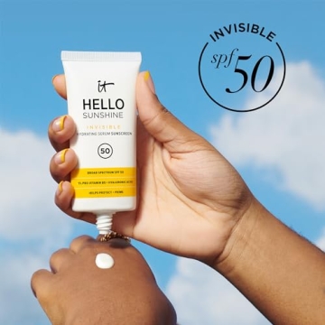 IT Cosmetics Invisible Sunscreen SPF 50 - Hydrating & Primer