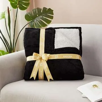 EHEYCIGA Heated Blanket with 9 Heating Levels