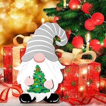 Customizable Wooden Gnome Decor for Every Occasion