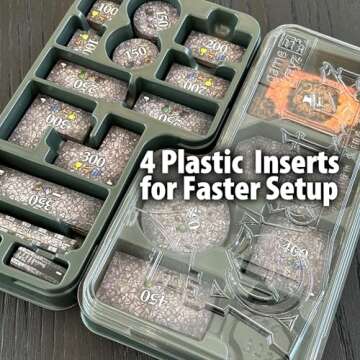 Castles of Mad King Ludwig 2nd Edition - Beautiful Award-Winning Family Strategy Board Game for Families, Adults, Kids - from The Creators of One Night Ultimate Werewolf - Build Neuschwanstein Castle