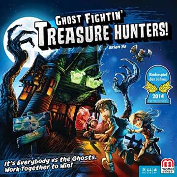 Mattel Games Ghost Fightin' Treasure Hunters - Family Fun Awaits