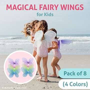 Girls' Fairy, Angel, or Butterfly Wings - Costume Accessories & Party Favors or Supplies, Make Your ...