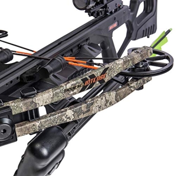 BearX Intense Ready to Shoot Crossbow Package with Scope, Quiver, Bolts, Cocking Rope, and Wax, Strata Finish, One Size (AC03A2AA185), 1 Count