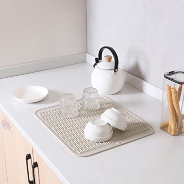 MicoYang Silicone Dish Drying Mat for Versatile Kitchen Use