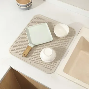MicoYang Silicone Dish Drying Mat for Versatile Kitchen Use