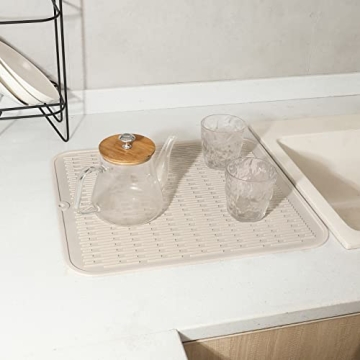 MicoYang Silicone Dish Drying Mat for Versatile Kitchen Use