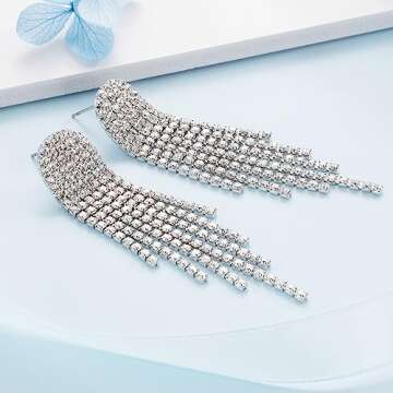 SELOVO Chandelier Tassel Earrings for Any Occasion