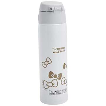 Zojirushi SM-TA48KTWA Stainless Steel Vacuum Insulated Mug, 16-Ounce, Hello Kitty White