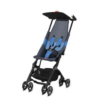Ultra Compact gb Pockit Air Travel Stroller in Night Blue