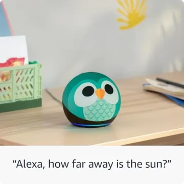 Amazon Echo Dot Kids Smart Speaker with Alexa for Children