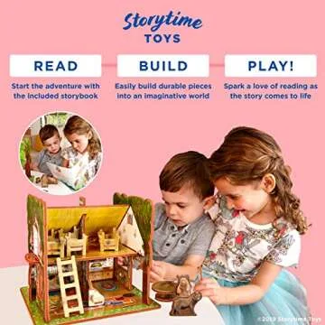 Goldilocks 3D Puzzle Book and Toy Set - 3 in 1 Fun