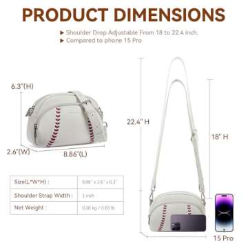 Unique BOSTANTEN Crossbody Purse for Women with Adjustable Strap