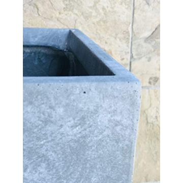 Kante Stylish Concrete Planters Set of 3 - Drainage Included