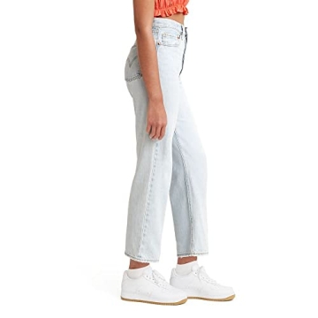 Shop Levi's Premium Ribcage Straight Ankle Jeans