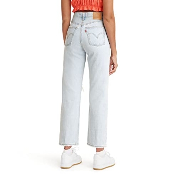 Shop Levi's Premium Ribcage Straight Ankle Jeans
