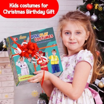 LOYO Kids Dress Up Clothes Set for Ages 3-8