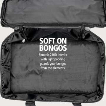 Meinl Gig Bongo Drum Bag - Heavy-Duty Protection for Musicians