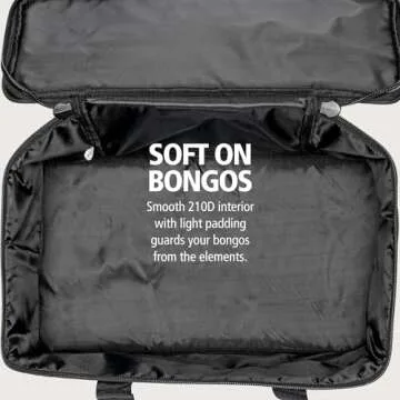 Meinl Gig Bongo Drum Bag - Heavy-Duty Protection for Musicians