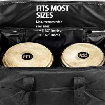 Meinl Gig Bongo Drum Bag - Heavy-Duty Protection for Musicians