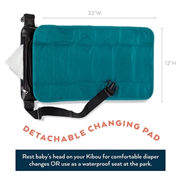 Kibou Vegan Fanny Pack Diaper Bag for Stylish Parents