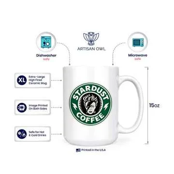 SIXNEW Stardust 15 oz Mug - David Bowie Inspired Gifts