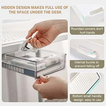 Under Desk Storage Drawers – Organize Your Space Now!