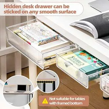 Under Desk Storage Drawers – Organize Your Space Now!
