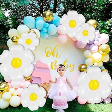 Vibrant Palksky Daisy Balloons for All Occasions Decorations