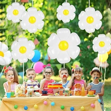 Vibrant Palksky Daisy Balloons for All Occasions Decorations