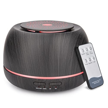 Compact Aroma Essential Oil Diffuser with Remote Control