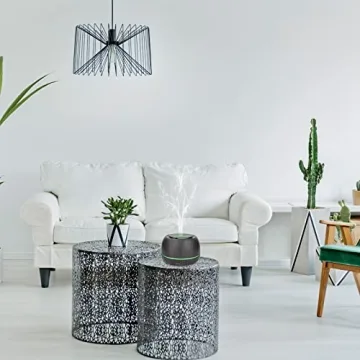 Compact Aroma Essential Oil Diffuser with Remote Control