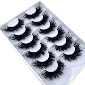 Fluffy False Eyelashes for Stunning All-Day Beauty