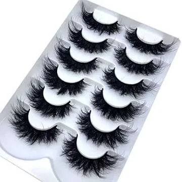 Fluffy False Eyelashes for Stunning All-Day Beauty