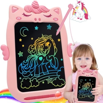 Toys for 1 2 3 Year Old Girl Gifts,10IN LCD Writing Tablet for Kids,Toddler Toys Age 1-2 Drawing Tab...