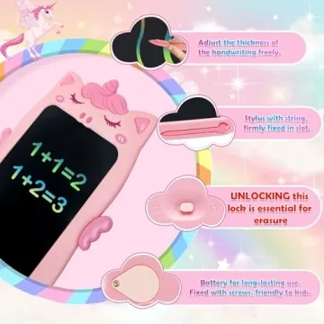 10 Inch LCD Writing Tablet for Toddlers and Kids