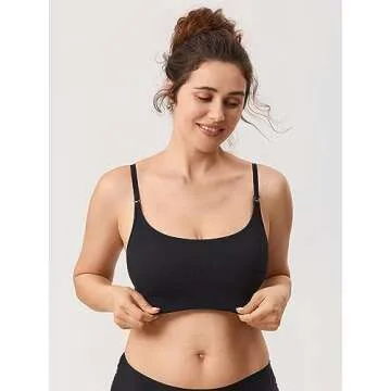 MOMANDA Seamless Nursing Bra for Breastfeeding | Supportive & Stylish