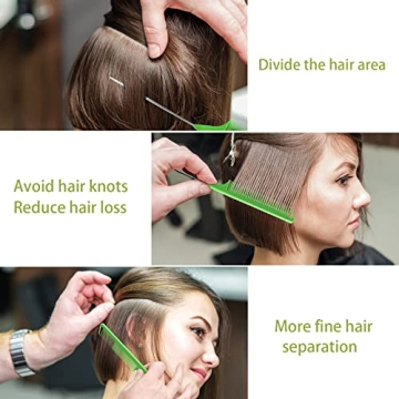 Rat Tail Metal Teasing Combs for Professionals and Enthusiasts