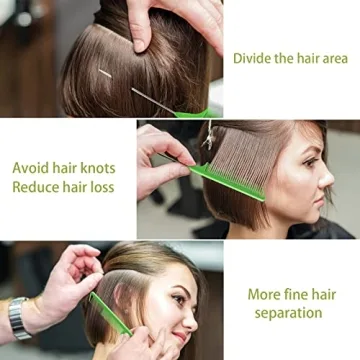 Rat Tail Metal Teasing Combs for Professionals and Enthusiasts