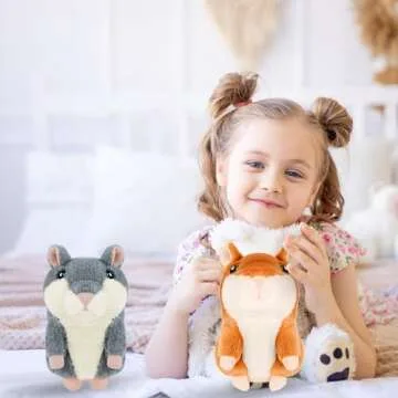Humorous Talking Hamster Toy for Ages 1-13