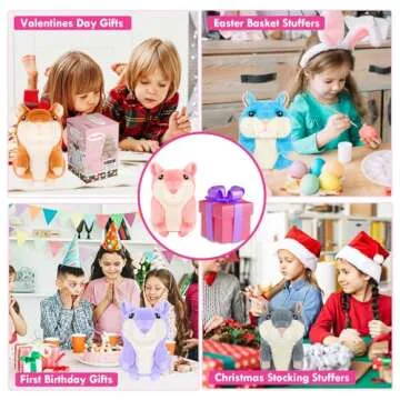 Humorous Talking Hamster Toy for Ages 1-13