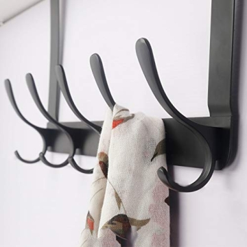 SKOLOO Over The Door Hook Hanger for Clothes and Towels